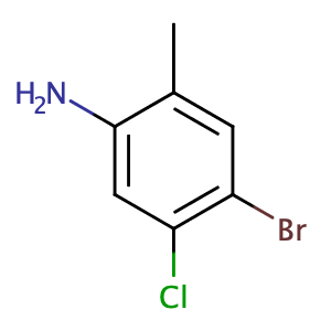 4-溴-5-氯-2-甲基苯胺,4-Bromo-5-chloro-2-methylaniline