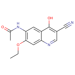 N-(3-氰基-7-乙氧基-4-羟基喹啉-6-基)乙酰胺