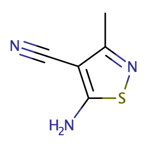 5-氨基-3-甲基异噻唑-4-甲腈,5-Amino-3-methylisothiazole-4-carbonitrile