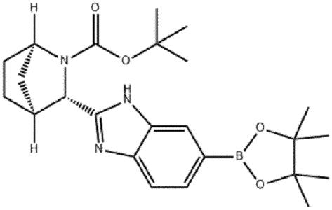 雷迪帕韦&索磷布韦 中间体,(1R,3S,4S)-3-[6-(4,4,5,5-Tetramethyl-1,3,2-dioxaborolan-2-yl)-1H-benzimidazol-2-yl]-2-azabicyclo[2.2.1]heptane-2-carboxylic acid 1,1-dimethylethyl ester