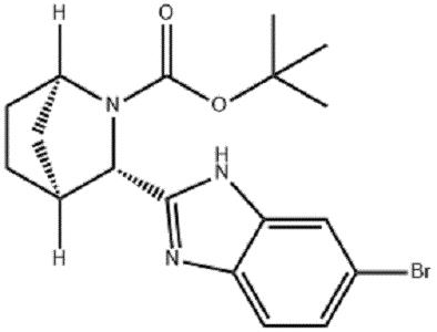 雷迪帕韦&索磷布韦 中间体(1R,3S,4S)-3-(6-溴-1H-苯并咪唑-2-基)-2-氮杂双环[2.2.1]庚烷-2-羧酸叔丁酯,(1R,3S,4S)-tert-butyl 3-(6-bromo-1H-benzo[d]imidazol-2-yl)-2-aza-bicyclo[2.2.1]heptane-2-carboxylate
