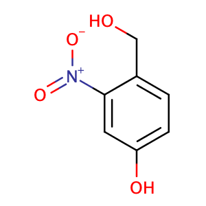 4-羟甲基-3-硝基苯酚,Benzenemethanol, 4-hydroxy-2-nitro-