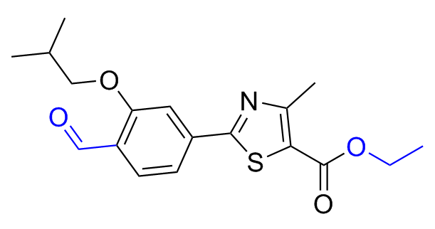 非布索坦杂质28,ethyl 2-(4-formyl-3-isobutoxyphenyl)-4-methylthiazole-5-carboxylate