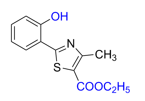 非布索坦雜質(zhì)59,ethyl 2-(2-hydroxyphenyl)-4-methylthiazole-5-carboxylate