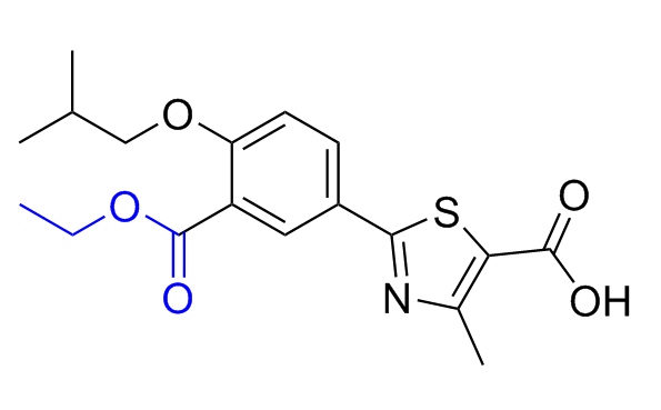 非布索坦雜質(zhì)71,2-(3-(ethoxycarbonyl)-4-isobutoxyphenyl)-4-methylthiazole-5-carboxylic acid