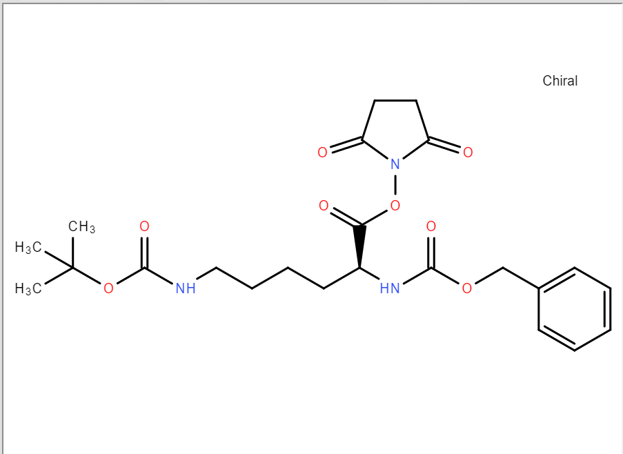 N-苄氧羰基-N\'-叔丁氧羰基-L-赖氨酸琥珀酰亚胺酯,Z-Lys(Boc)-Osu