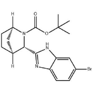 雷迪帕韦&索磷布韦 中间体(1R,3S,4S)-3-(6-溴-1H-苯并咪唑-2-基)-2-氮杂双环[2.2.1]庚烷-2-羧酸叔丁酯,(1R,3S,4S)-tert-butyl 3-(6-bromo-1H-benzo[d]imidazol-2-yl)-2-aza-bicyclo[2.2.1]heptane-2-carboxylate
