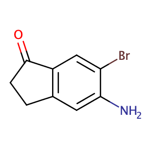 5-氨基-6-溴-2,3-二氢-1H-茚-1-酮,5-amino-6-bromo-2,3-dihydro-1H-inden-1-one