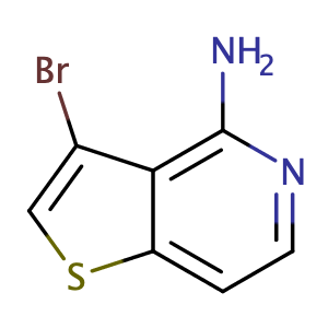 3-溴-4-氨基噻吩并[3,2-C]吡啶,3-bromothieno[3,2-c]pyridin-4-amine