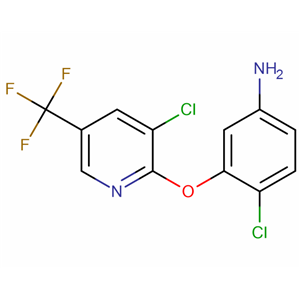 3-氯-2-(2-氯-5-氨基-苯氧基)-5-三氟甲氧基吡啶