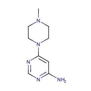 4-氨基-6-(4-甲基-1-哌嗪基)嘧啶,6-(4-Methyl-1-piperazinyl)-4-pyrimidinamine