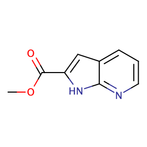 1H-吡咯并[2,3-b]吡啶-2-羧酸甲酯,Methyl 1H-pyrrolo[2,3-b]pyridine-2-carboxylate