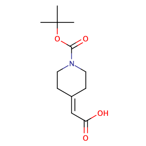 1-Boc-哌啶-4-亚基乙酸,1-Boc-Piperidin-4-ylideneacetic acid