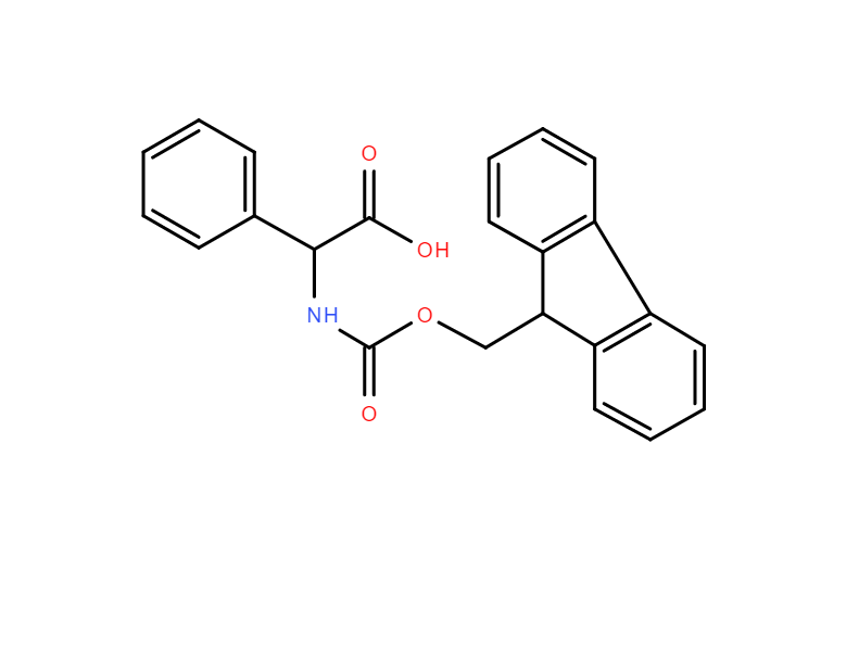 N-芴甲氧羰基-D-苯基甘氨酸,FMOC-D-PHG-OH