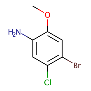 4-溴-5-氯-2-甲氧基苯胺,4-Bromo-5-chloro-2-methoxyaniline