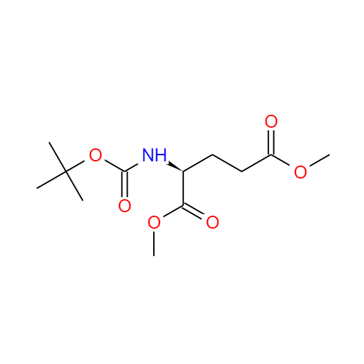 N-叔丁氧羰基-L-谷氨酸二甲酯,(R)-N-Boc-glutamic acid-1,5-dimethyl ester