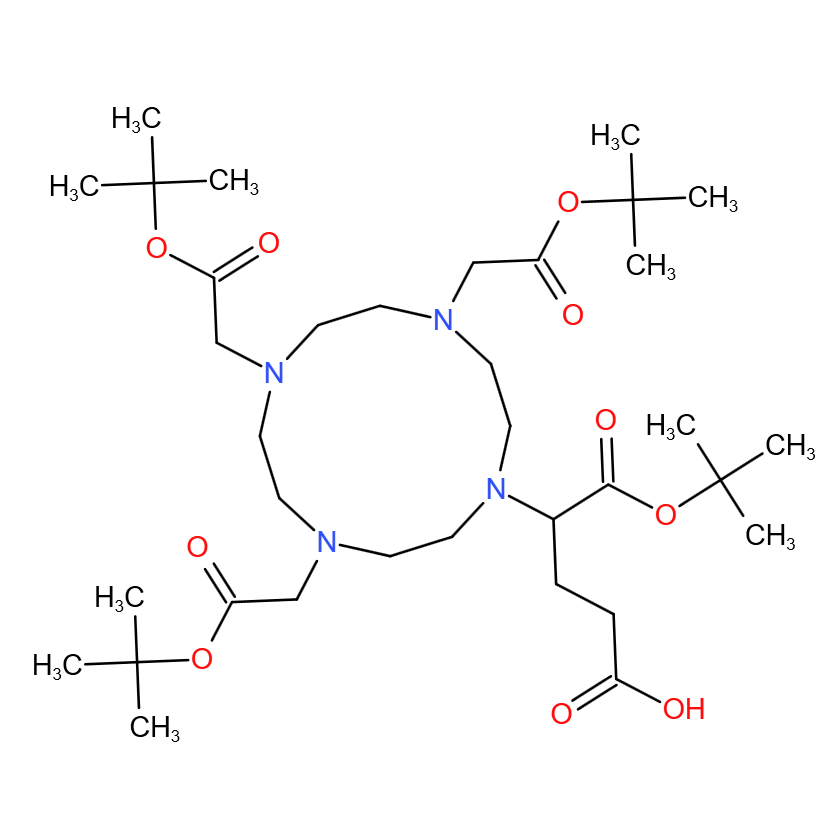 5-(叔丁氧基)-5-氧代-4-(4,7,10-三(2-(叔丁氧基)-2-氧代乙基)-1,4,7,10-四氮雜-1-基)戊酸,DOTAGA-tertra(tBu-ester)