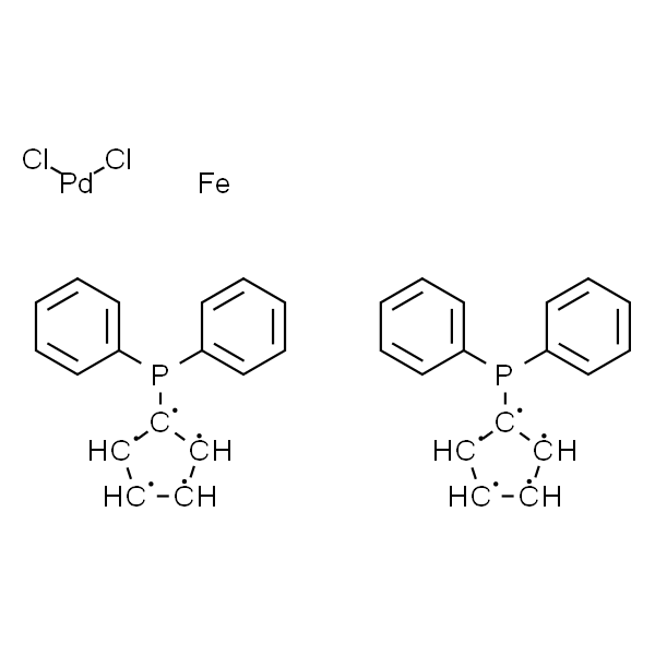[1,1'-双(二苯基膦基)二茂铁]二氯化钯,[1,1''''-Bis(diphenylphosphino)ferrocene]dichloropalladium(II)