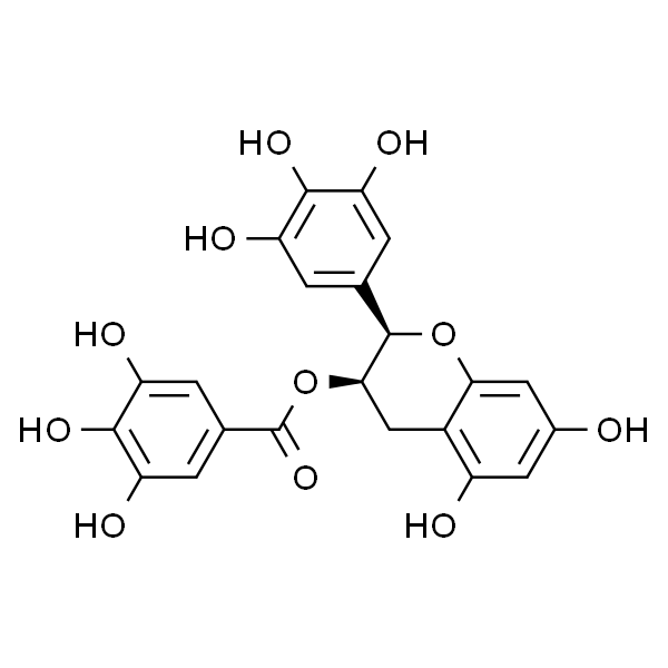 (-)-表沒(méi)食子兒茶素沒(méi)食子酸酯,(-)-Epigallocatechin gallate