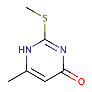 6-甲基-4-羟基-2-甲硫基嘧啶,NSC 43815