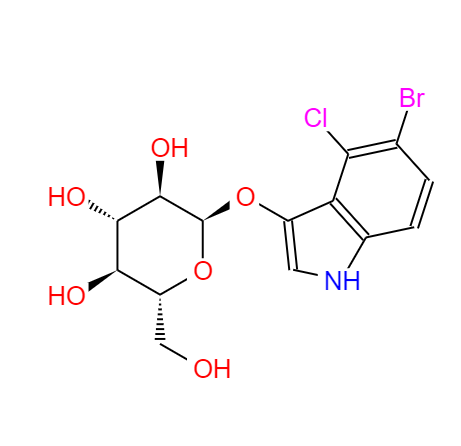 5-溴-4-氯-3-吲哚基-D-吡喃葡糖苷,5-BROMO-4-CHLORO-3-INDOLYL-ALPHA-D-GLUCOPYRANOSIDE