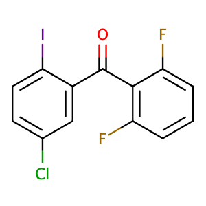 (5-氯-2-碘苯基)(2,6-二氟苯基)甲酮