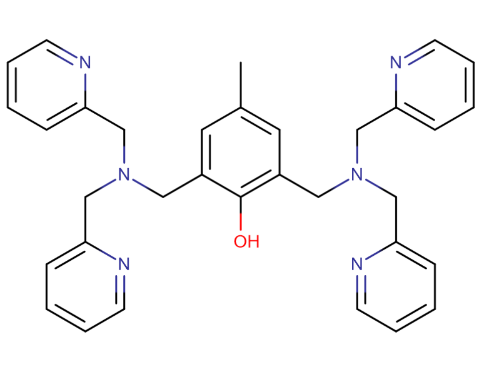 2,6-bis((bis(pyridin-2-ylmethyl)amino)methyl)-4-methylphenol