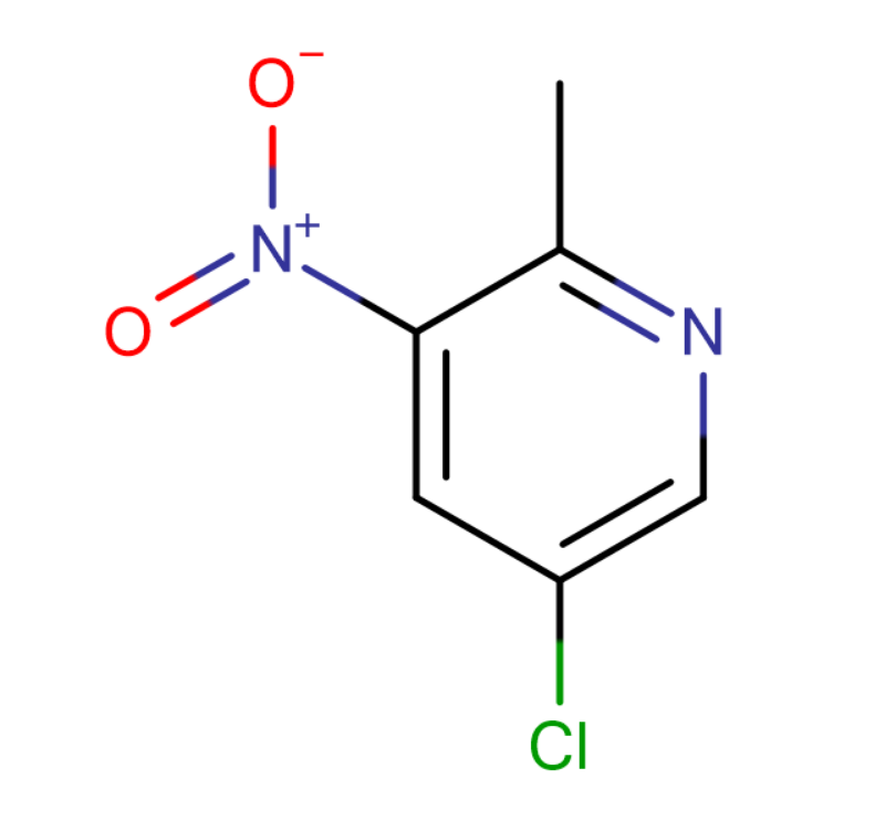 5-氯-2-甲基-3-硝基吡啶,5-Chloro-2-methyl-3-nitropyridine