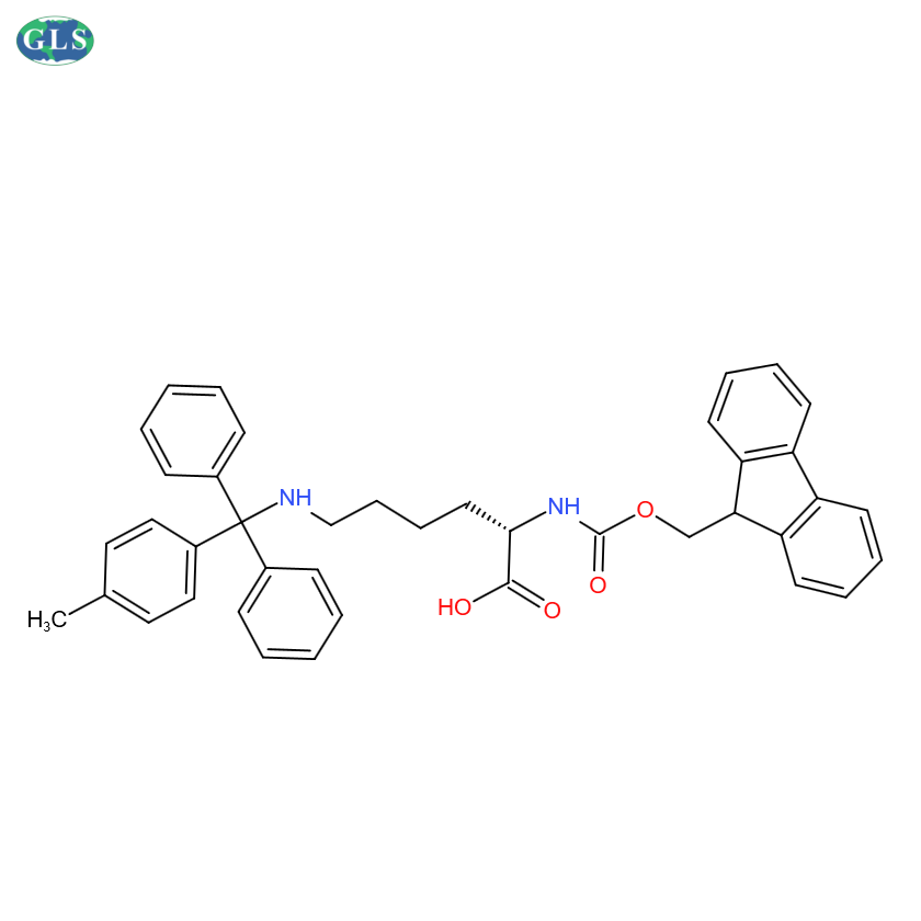 Fmoc-N'-甲基三苯甲基-L-赖氨酸,Fmoc-L-Lys(Mtt)-OH