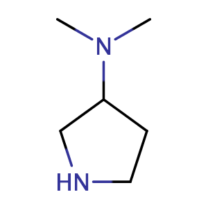 N,N-二甲基吡咯烷-3-胺,N,N-Dimethylpyrrolidin-3-amine