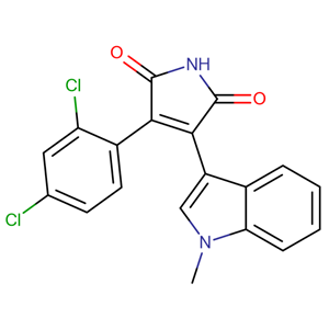 3-(2,4-二氯苯基)-4-(1-甲基-1H-吲哚-3-基)-1H-吡咯-2,5-二酮