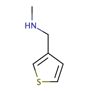 N-甲基-3-噻吩甲胺,N-Methyl-N-(thiophen-3-ylmethyl)amine