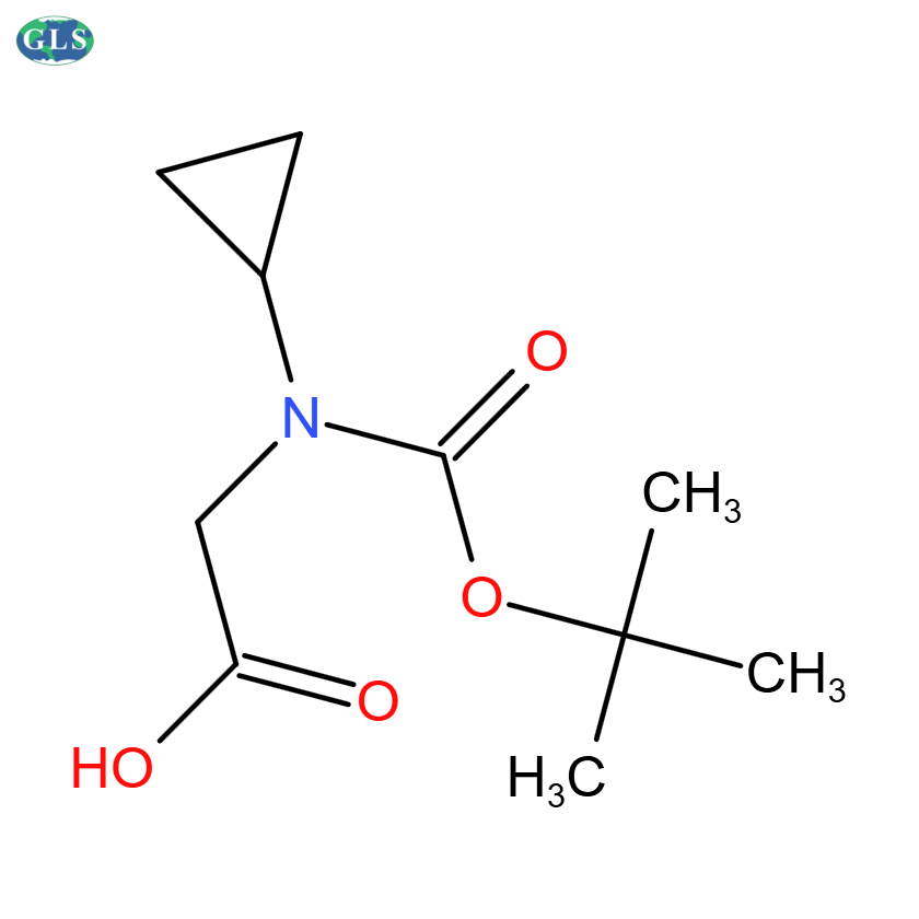 Boc-N-环丙基-甘氨酸,2-{[(tert-butoxy)carbonyl](cyclopropyl)amino}acetic acid