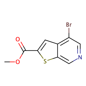 4-溴噻吩并[2,3-C]吡啶-2-甲醛,Methyl 4-bromothieno[2,3-c]pyridine-2-carboxylate