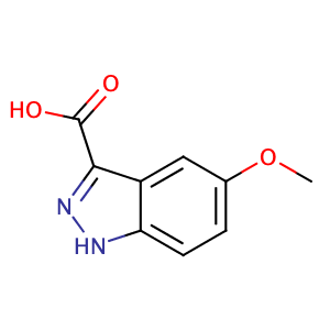 5-甲氧基-1H-吲唑-3-羧酸,5-Methoxy-3-indazolecarboxylic acid