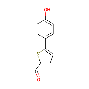 4-(5-Formylthiophen-2-yl)phenol,4-(5-Formylthiophen-2-yl)phenol