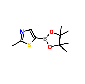 2-甲基噻唑-5-硼酸频那醇酯