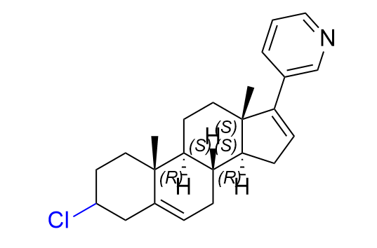 醋酸阿比特龙杂质11,3-((8R,9S,10R,13S,14S)-3-chloro-10,13-dimethyl-2,3,4,7,8,9,10,11,12,13,14,15-dodecahydro-1H-cyclopenta[a]phenanthren-17-yl)pyridine