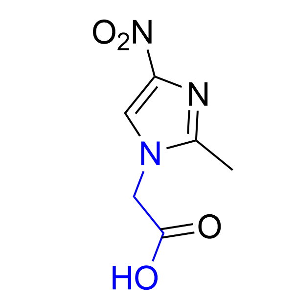 甲硝唑杂质09,2-(2-methyl-4-nitro-1H-imidazol-1-yl)acetic acid