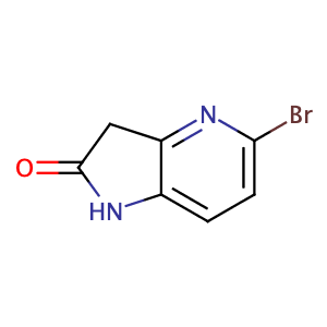 5-溴1H,2H,3H-吡咯并[3,2-b]吡啶-2-酮,5-Bromo-1H,2H,3H-pyrrolo[3,2-b]pyridin-2-one