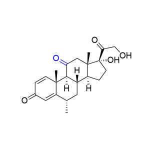甲泼尼龙杂质16,17,21-dihydroxy-6α-methylpregna-1,4-diene-3,11,20- trione