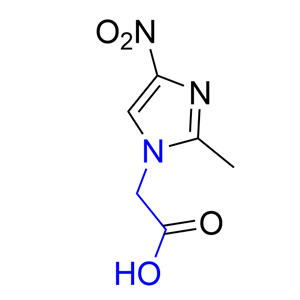 甲硝唑杂质09,2-(2-methyl-4-nitro-1H-imidazol-1-yl)acetic acid