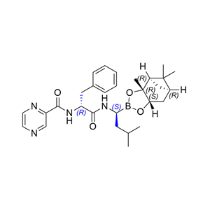 硼替佐米杂质15,N-((R)-1-(((S)-3-methyl-1-((3aR,4R,6R,7aS)-3a,5,5-trimethylhexahydro-4,6-methanobenzo[d][1,3,2]dioxaborol-2-yl)butyl)amino)-1-oxo-3- phenylpropan-2-yl)pyrazine-2-carboxamide