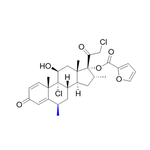 糠酸莫米松杂质41,(6R,8S,9R,10S,11S,13S,14S,16R,17R)-9-chloro-17-(2-chloroacetyl)-11-hydroxy-6,10,13,16-tetramethyl-3-oxo-6,7,8,9,10,11,12,13,14,15,16,17-dodecahydro