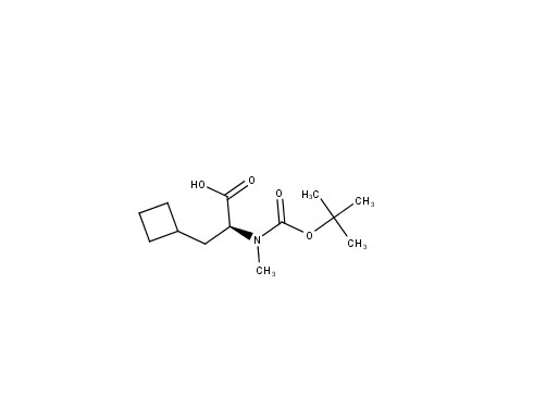 (2S)-2-{[(tert-butoxy)carbonyl](methyl)amino}-3-cyclobutylpropanoic acid