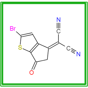 2-(2-溴-6-氧代-5,6-二氢-4H-环戊二烯并[b]噻吩-4-亚基)丙二腈
