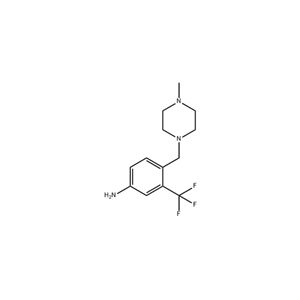 3-三氟甲基-4-[(4-甲基哌嗪-1-基)甲基]苯胺,4-(4-Methylpiperazinomethyl)-3-(trifluoromethyl)aniline