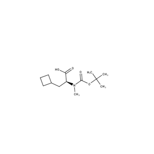 (2S)-2-{[(tert-butoxy)carbonyl](methyl)amino}-3-cyclobutylpropanoic acid