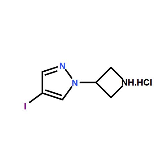 1-(azetidin-3-yl)-4-iodo-1H-pyrazole hydrochloride