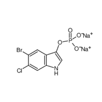5-溴-6-氯-3-吲哚基磷酸酯二钠盐,5-BROMO-6-CHLORO-3-INDOXYL PHOSPHATE, DISODIUM SALT TRIHYDRATE
